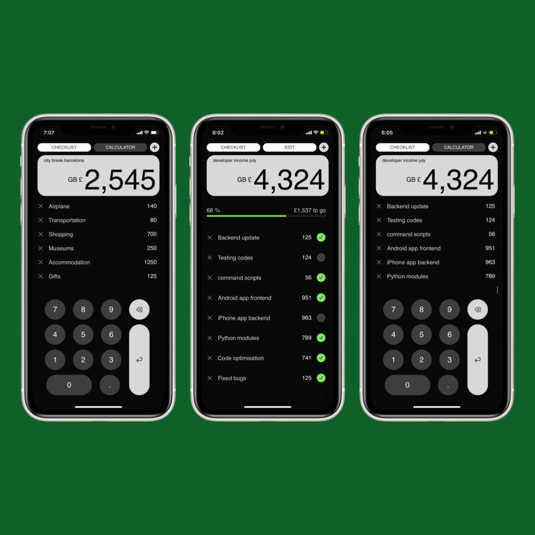 ChecklistCalc's tweet photo. Track Your #Finances on the Go with the #Checklist #Calculator #Expenses #Shopping #ExpenseTracker #IncomeTracker #PersonalFinance #BudgetTracker https://t.co/dFkL3vY05G