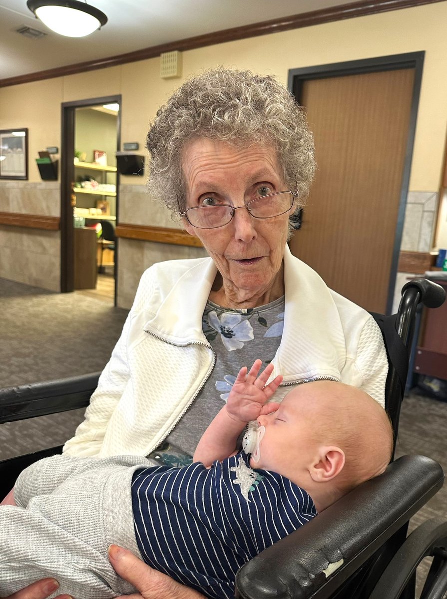 pinevillageks's tweet photo. It's always a great day when babies come to visit!!!
#grandmaforlife #grandmatoall #pvrocks #notyourgrandmasnursinghome https://t.co/E0FsMTtuNx