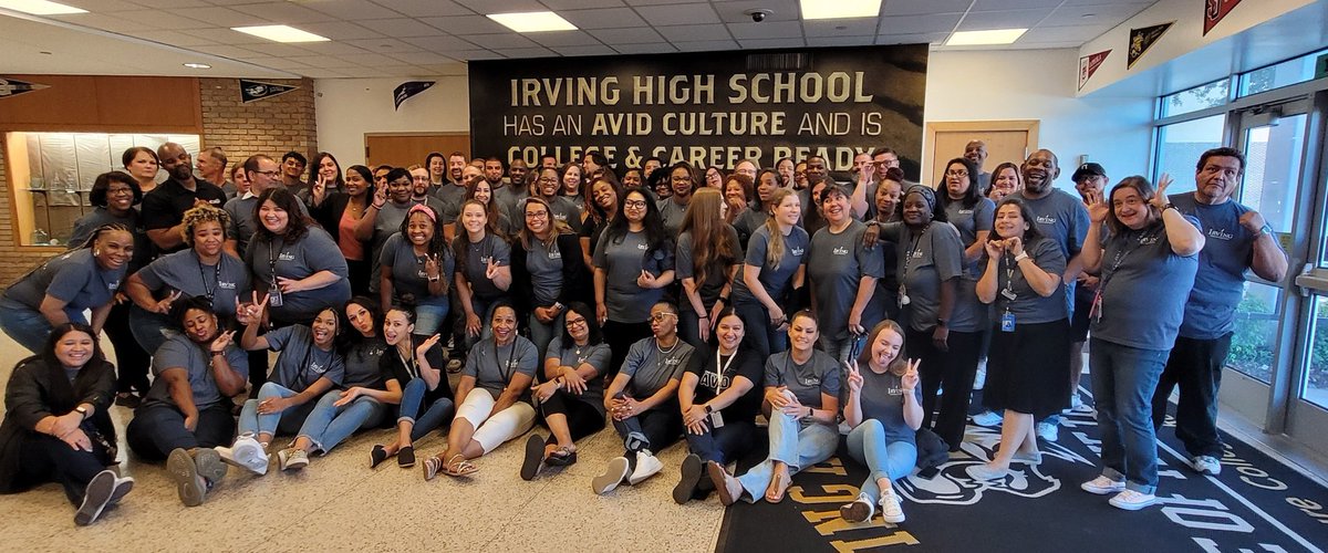 SendMawesome's tweet image. What a fabulous 3 days it has been! Thank you to all the @IrvingISD leadership that showed up to align the work on our day 3 of #AVIDignite. To our #AVIDfamily, this is only the beginning, let&apos;s #interrupt! 
@AVID4College
