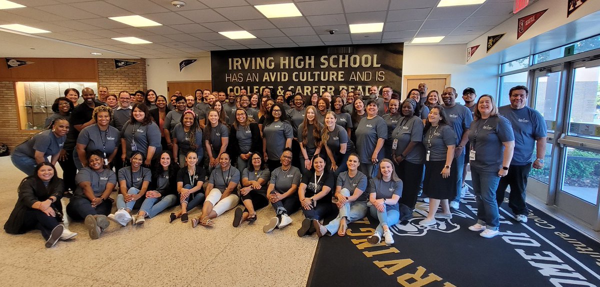 SendMawesome's tweet image. What a fabulous 3 days it has been! Thank you to all the @IrvingISD leadership that showed up to align the work on our day 3 of #AVIDignite. To our #AVIDfamily, this is only the beginning, let&apos;s #interrupt! 
@AVID4College