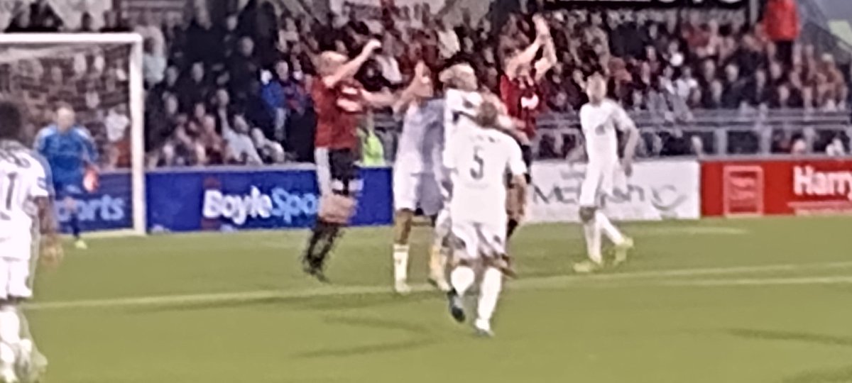 ambutran's tweet image. Crusaders unfortunately bowed out of the Europa Conference League last night but in the previous two weeks Ambutran was at their home fixtures against Haka (Finland) and Rosenborg (Norway).
