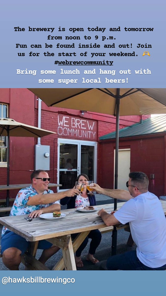 hawksbillbrew's tweet photo. Fridays are cool! https://t.co/zHHVJzP6Pz