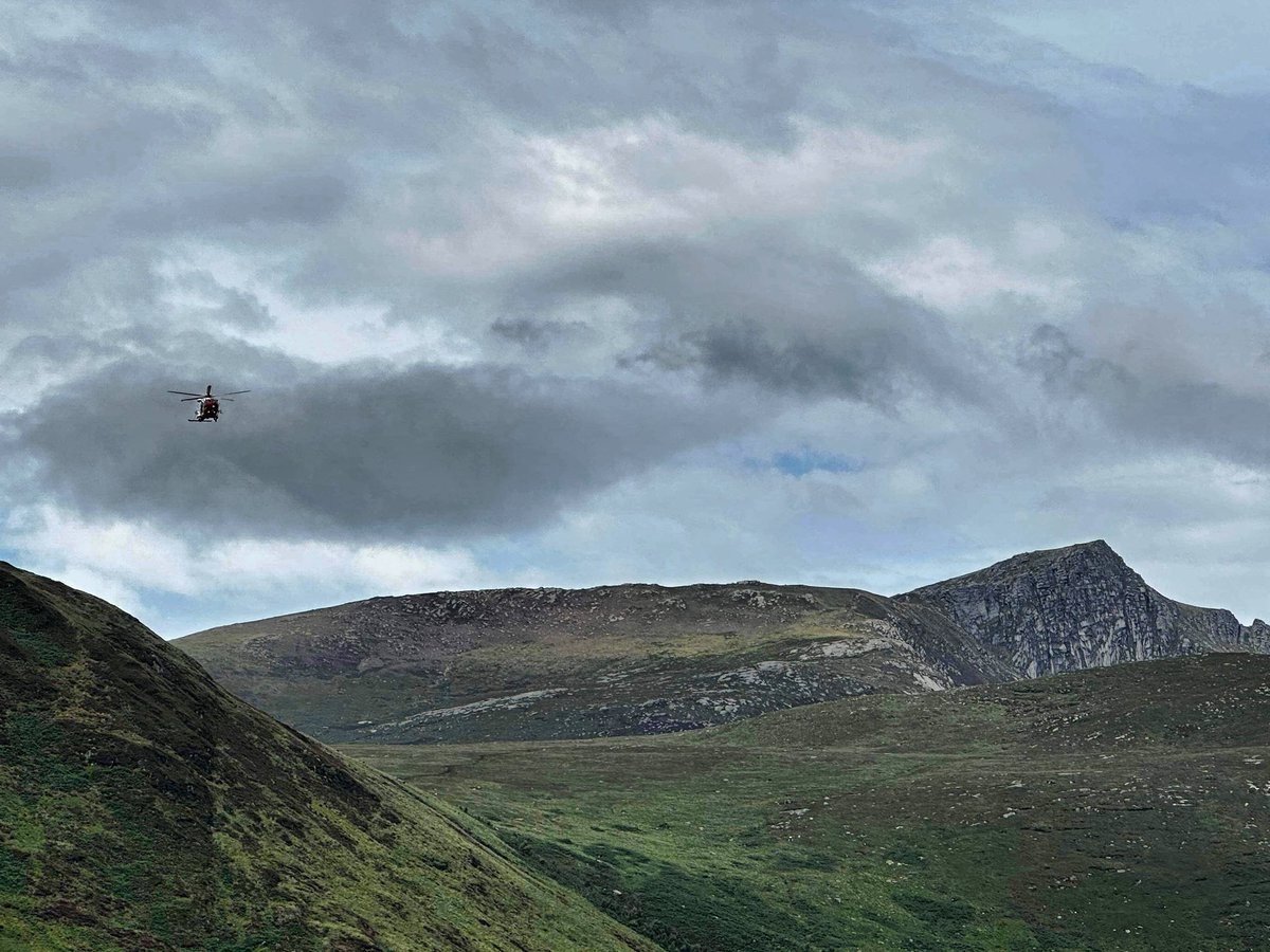Call out at 1750 this evening to search for a walker who had not returned from a hike from Glen Catacol to Loch na Davie. 
Team members along with Rescue 199 deployed to the hill &amp; the walker was soon located by Rescue 199 having taken the wrong route but thankfully safe &amp; well.