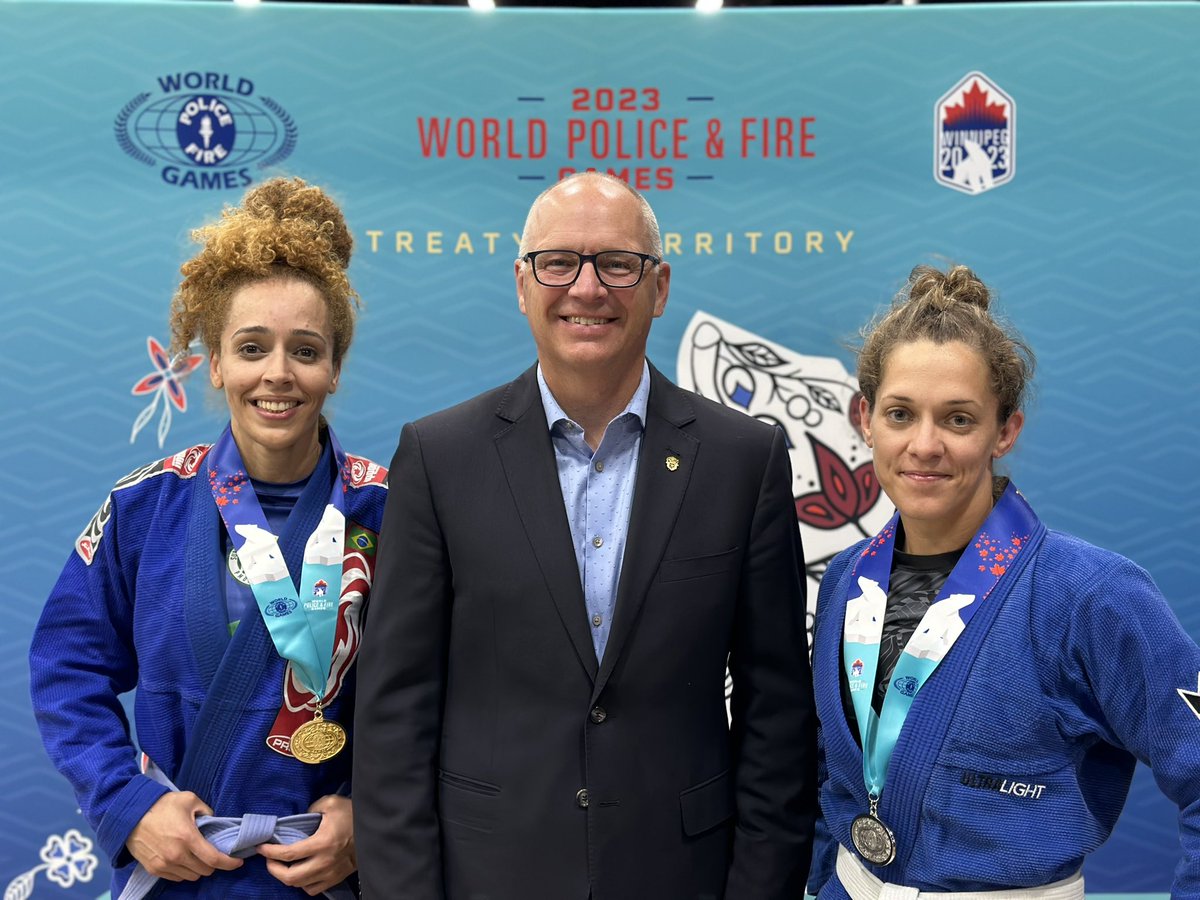 Mayor Scott Gillingham (@scottgillingham) on Twitter photo Some great #JiuJitsu competition at today’s <a href="/WPFG2023/">World Police & Fire Games Winnipeg 2023</a>. Congratulations to all of the winners. #Winnipeg #WPFG2023 Some great #JiuJitsu competition at today’s <a href="/WPFG2023/">World Police & Fire Games Winnipeg 2023</a>. Congratulations to all of the winners. #Winnipeg #WPFG2023