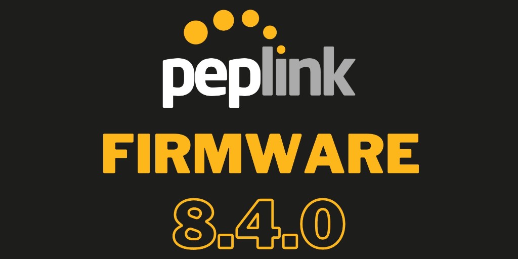 FrontierUS's tweet photo. The Beta release of @Peplink's Firmware 8.4.0 is officially here! It comes with lots of exciting new features and capabilities. There's exciting news about SpeedFusion features, outbound policy, GPS capabilities, and more.

Learn more here: https://t.co/tIx9Ri4rcO https://t.co/GGFmJqnCpM