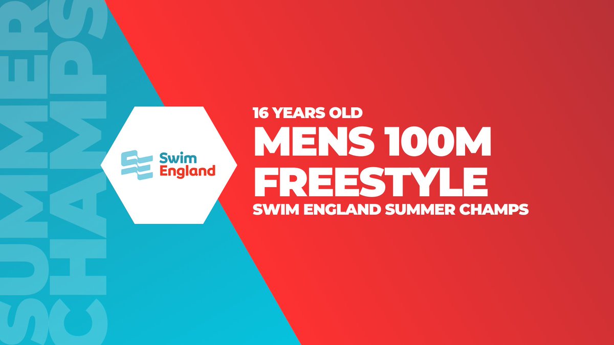 Swim England Summer Meet 2023 🏴󠁧󠁢󠁥󠁮󠁧󠁿
Men's 100m Freestyle - 16 Yrs

🥇 Ethan Richards-Knight - 53.17 <a href="/ChalfontOtters/">Chalfont Otters Swimming Club</a> 
🥈 Amel Delanin - 53.55 <a href="/BromleySC/">Bromley SC</a> 
🥉 Louka Bramwell - 53.87 <a href="/SwimCoventry/">Coventry Swimming</a> 

<a href="/Swim_England/">Swim England</a> <a href="/SpeedoUK/">Speedo UK</a>
#SESwimming