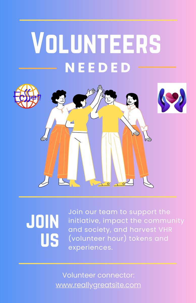 Yiky168's tweet photo. 🔔#BcharityFi is recruiting volunteers to further develop our web3 platform 🪴

There are four positions open 😀

Volunteer coordinator
Marketing consultant
Graphic designer
Software developer

🌺If you are interested, please apply on Volunteer Connector:🔗https://t.co/DJiTvTYGIK https://t.co/ioJw5IULYH