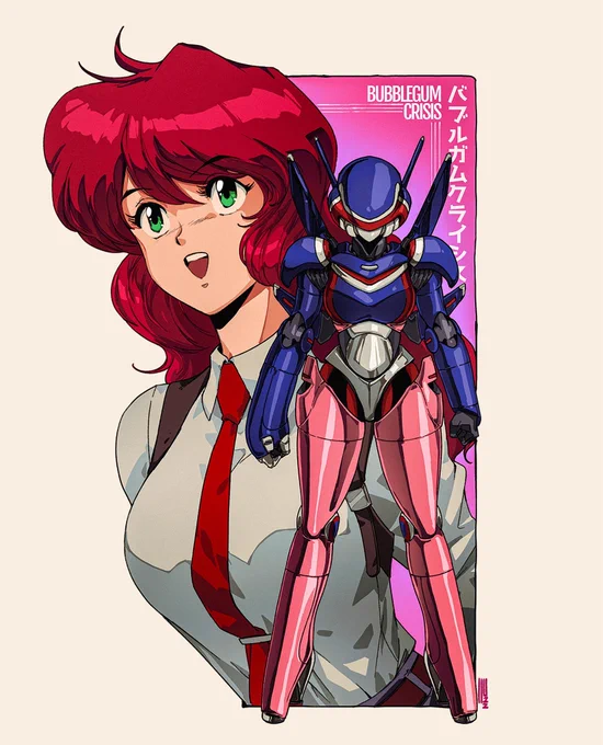 Nene Romanova, #BubblegumCrisis