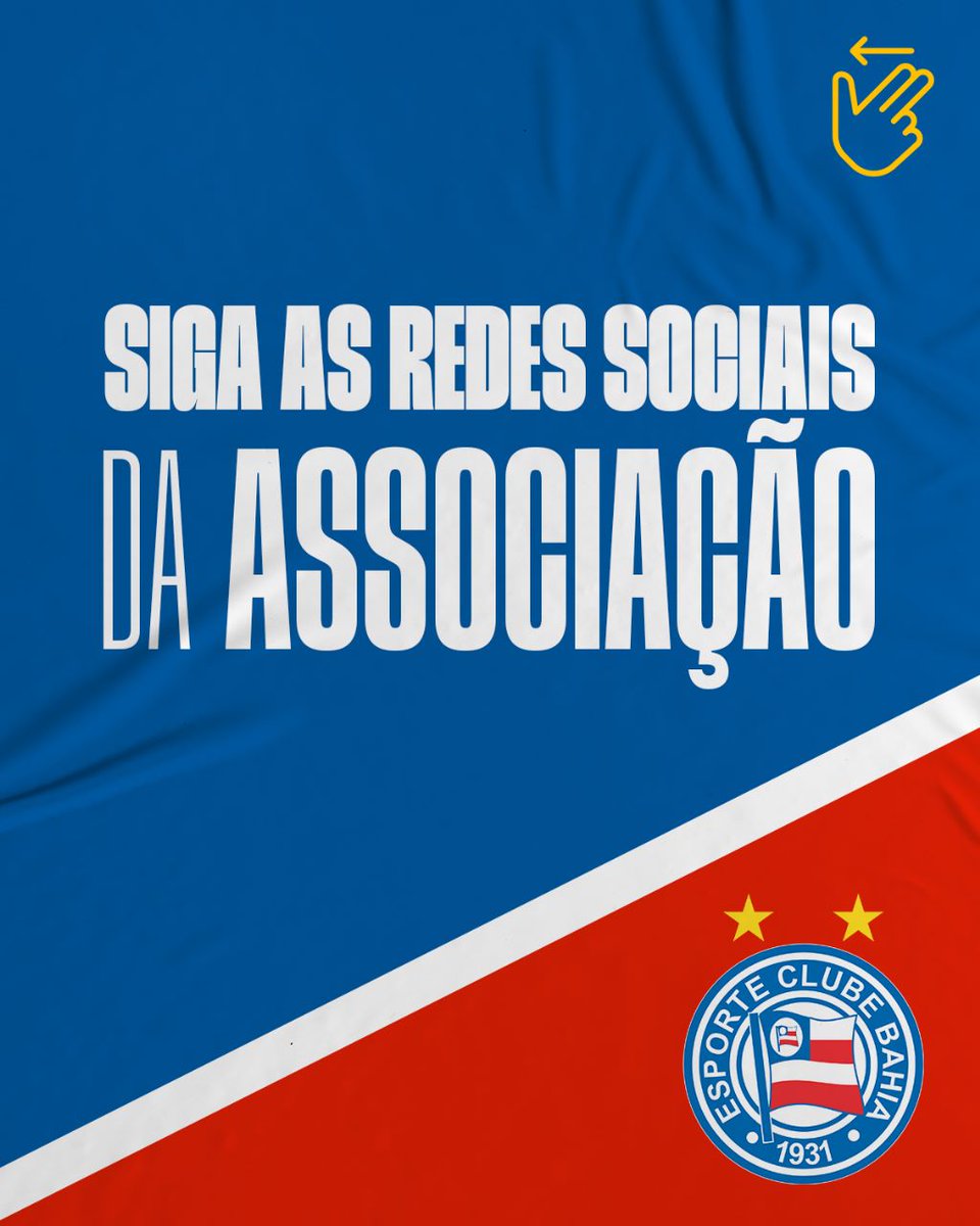 Esporte Clube Bahia — Associação tweet media