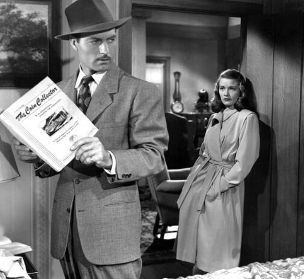 #MikesMafiaMovieChallenge 
4 Aug: Private Investigator in a Movie

The Brasher Doubloon (1947)
George Montgomery provides a unique take on Philip Marlowe

#PI #PrivateInvestigator #PhilipMarlowe #FilmNoir