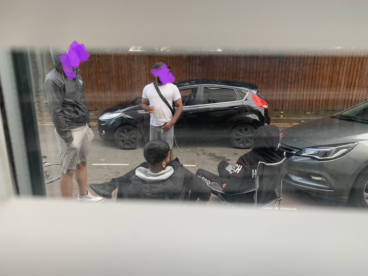 oldskool_chick's tweet photo. @lbbdcouncil @LBBD_LWW 222 Longbridge block Doors being kicked in all day again and this photo is of outside my kitchen window! Their cars and they even bring chairs!! All day we have to deal with this! The lady upstairs has a newborn baby!! WHEN IS SOMETHING GOING TO GET DONE??? https://t.co/8MgBvdXKg6