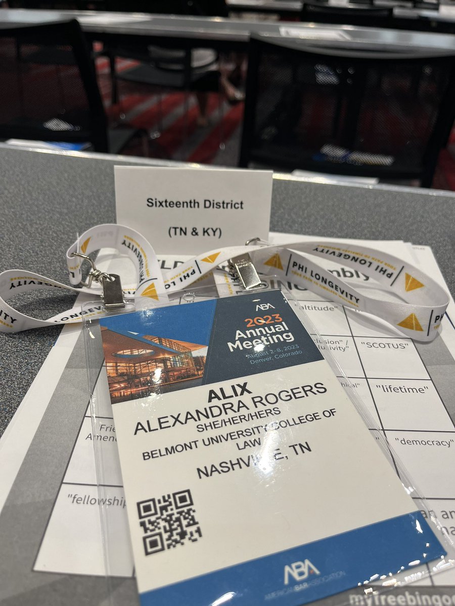 Alix Rogers (@alixrogersesq) on Twitter photo Having a great time representing the <a href="/tbayld/">TBA Young Lawyers Division</a> at the <a href="/ABAesq/">American Bar Association</a> annual meeting! Having a great time representing the <a href="/tbayld/">TBA Young Lawyers Division</a> at the <a href="/ABAesq/">American Bar Association</a> annual meeting!