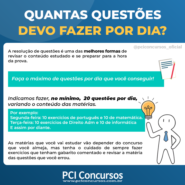 pciconcursos's tweet image. ⚠️ Salve e compartilhe!
.
.
#estudos #estudar #study #vestibular #concursopublico #foco #concurso #concurseiro #direito #concursos #pciconcursos #pciconcursos #estudante #faculdade #brasil #foconosestudos #educa #concurseira #oab #matematica #portugues #escola #raciociniologico
