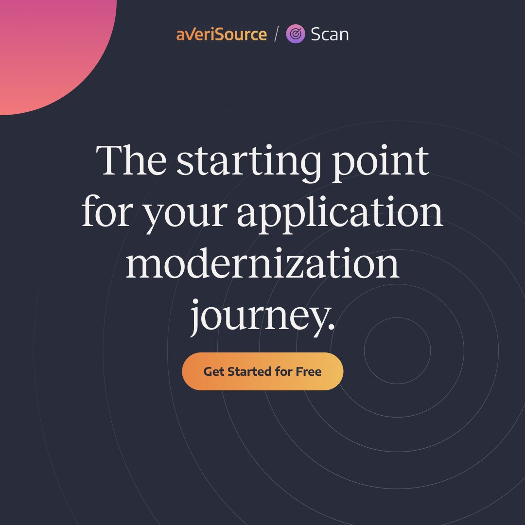 💡 What if you could evaluate your legacy #codebase, assess risk, and plan for maintaining and modernizing applications — all within one platform — at no cost? 💡

💻 With AveriSource Scan, your organization can:

✔ Capture and document important statistics about your