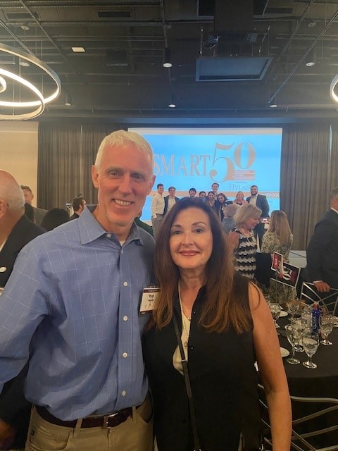 GREENCREST's tweet photo. We loved attending the @Smart_Business Smart 50 Business Awards and supporting podcast guest winners that include @FredericBertley, CEO of @COSI , @Derek_Grosso , CEO and founder of @cypclub and Cheryl Stauffer, CEO of @_CrimsonDesign!
https://t.co/FeBdvso6Qk
#Smart50 #cbus https://t.co/q5yMke1V28