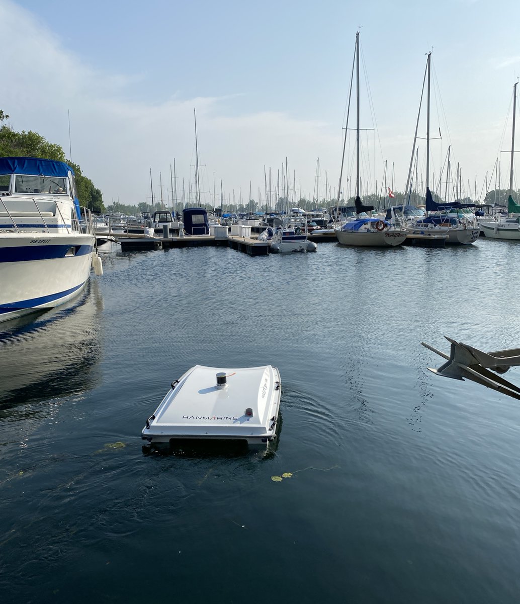 UofTTrashTeam's tweet photo. Woohoo, they're finally here!! The @Sharks_TO (Ebb and Flow) have officially joined @PortsToronto Trash Trapping Program’s network of Seabins. We've got a small taste of some of the trash they collect and can't wait to share more results with everyone!! #SharksTO #WasteShark https://t.co/NchscEw79h