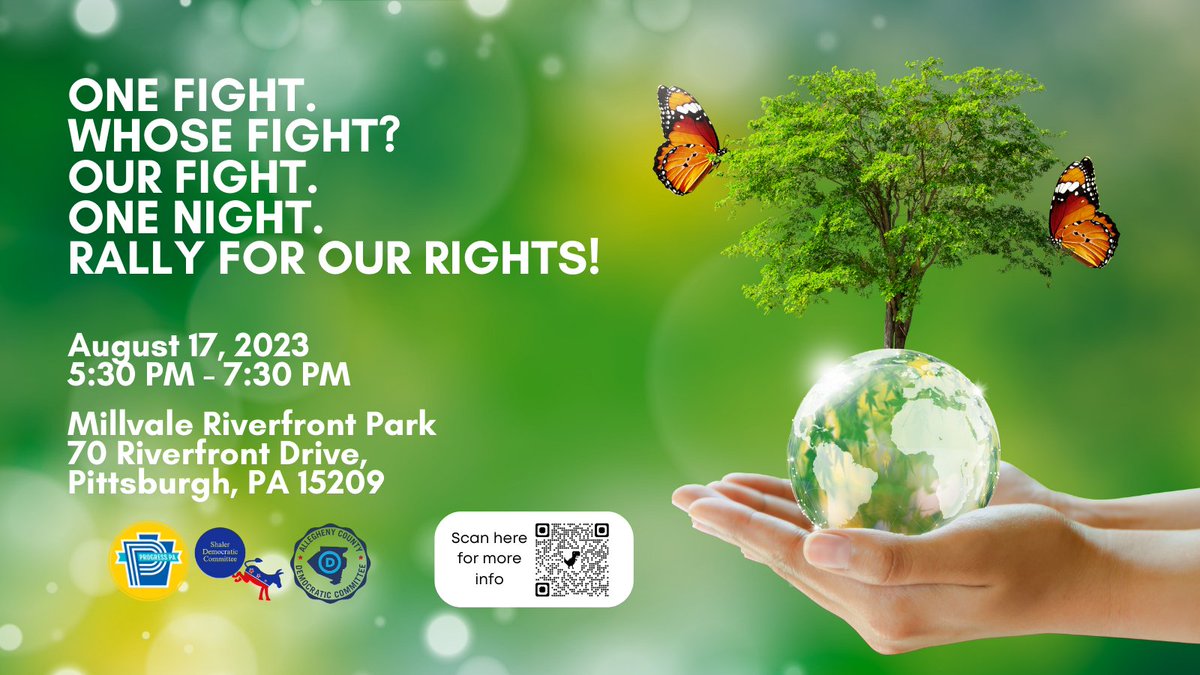 Progress_PA's tweet image. The fight against the climate crisis is crucial not only for the health &amp;amp; well-being of our planet, but also for the future of generations to come. By working together, we can help ensure a brighter, more sustainable future for all. #onefight @SierraClubPA @sustainCMU