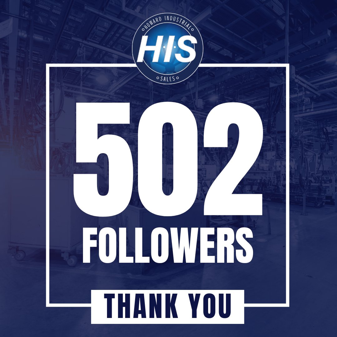HowardIndSales's tweet photo. We're thrilled to celebrate a significant milestone - 502 followers on LinkedIn! 🚀🎉

Your support, engagement, and trust in Howard Industrial Sales mean the world to us! 🌟

Thank you!

#Gratitude #500Followers #LinkedInFamily #HowardIndustrialSales #ThankYouAll https://t.co/YDfxzfyCo4