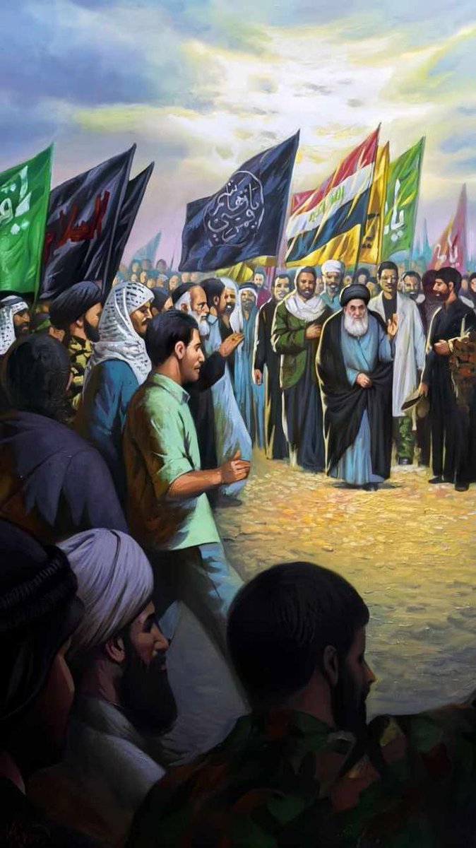 511M313's tweet image. ٨ آب ١٩٣٠ م الموافق ٩ ربيع الأول ١٣٤٩هـ
ولادة خيمة العراق المرجع الأعلى الامام  #السيد_السيستاني {مُدّ ظله}