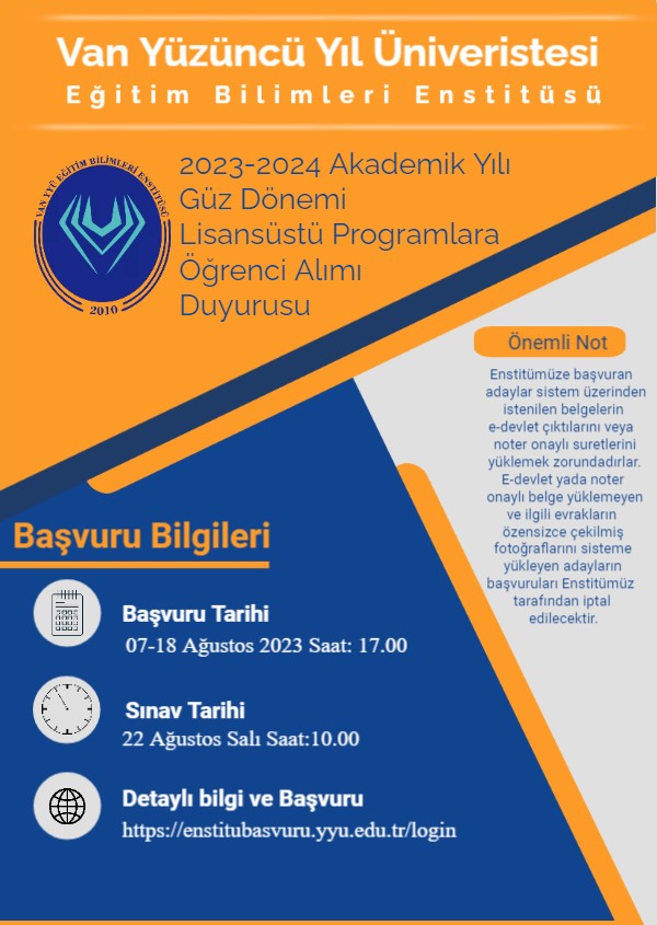 CesimCe's tweet photo. 2023-2024 Güz Dönemi müracaatlarımız 7 Ağustos Pazartesi günü başlayacaktır @HaberVANYYU @hsevli @FUATTANHAN @sehnaz_n_celik @haliliozok @vanegtenstitusu https://t.co/cA4yOd8E6r