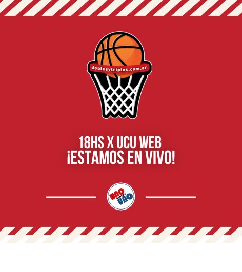#UCUPlay | 🚨EN VIVO🚨

Comienza un nuevo programa de <a href="/doblesytriples/">Dobles y Triples</a>
 junto a <a href="/adaniyasebas/">Sebastián Adaniya</a> y <a href="/macarenalou16/">Macarena Aguirre</a>.

🏀La invitada de hoy es <a href="/CeleCabanez/">Celeste Cabañez</a> 🏀

Radio 📻 acortar.link/hYQMlT
Video 📺youtube.com/watch?v=x_qKNk…