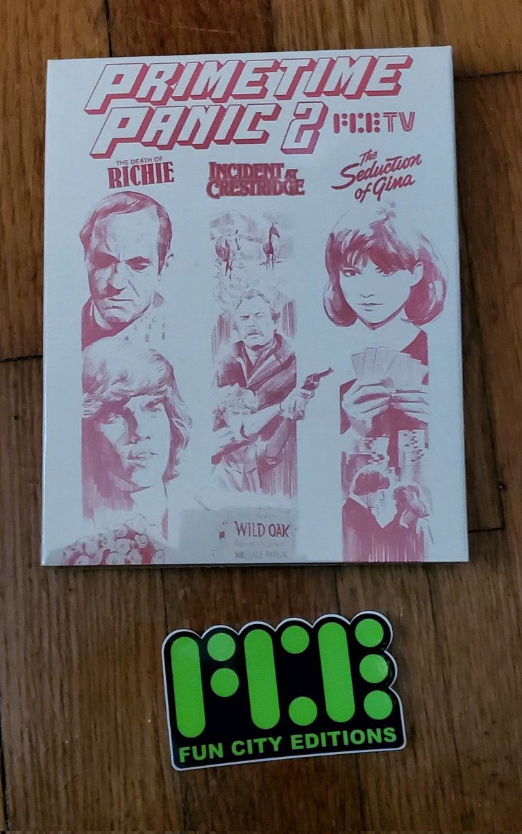 hyperborean78's tweet photo. Fresh outta the mailbox from @FunCityEdition 
#PrimetimePanic2 #physicalmedia https://t.co/fh45D5nj4C