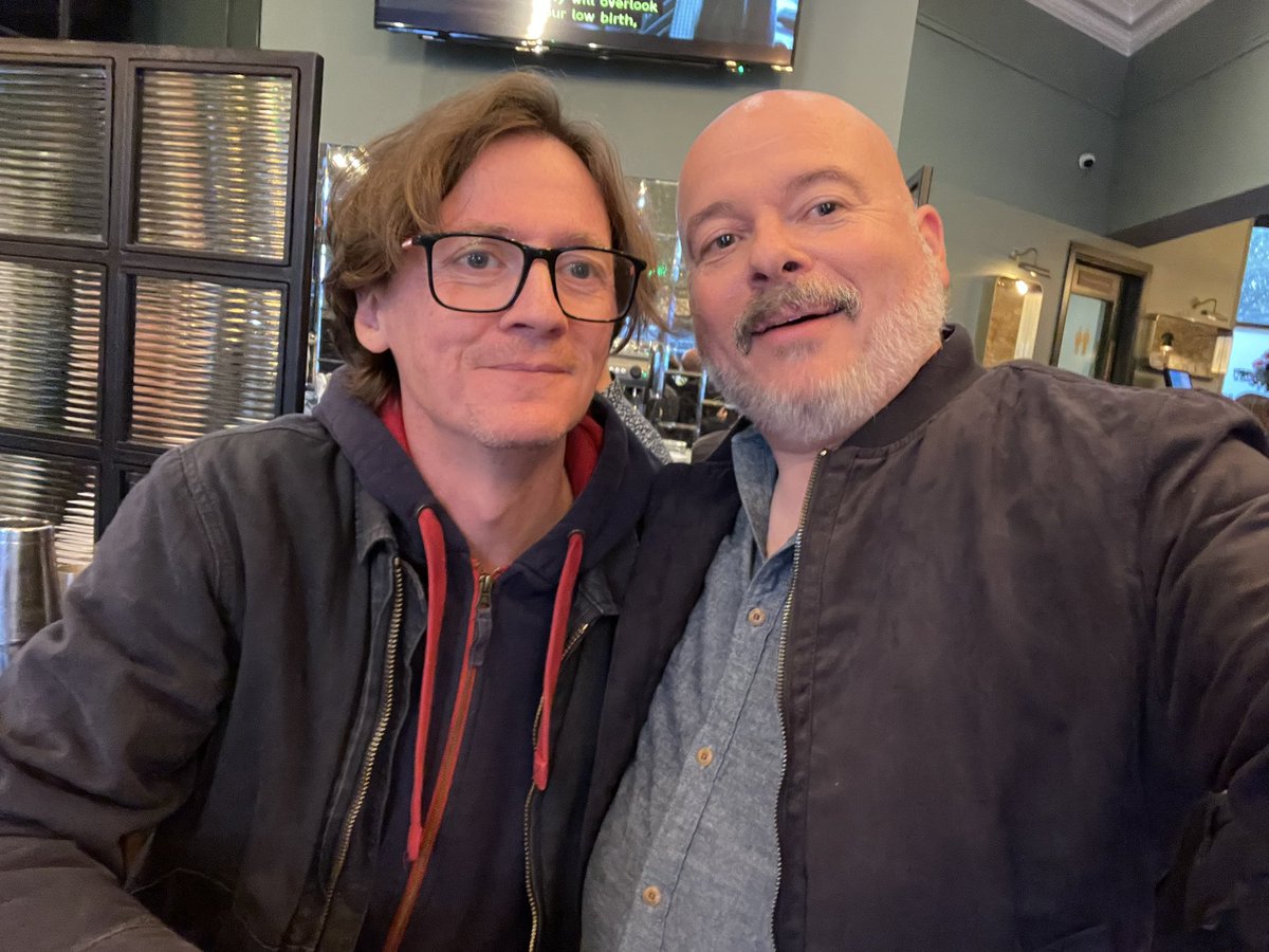 keithfalconer's tweet photo. Bumped into this fringe legend in Edinburgh tonight @MrEdByrne https://t.co/34AXGEdlOm
