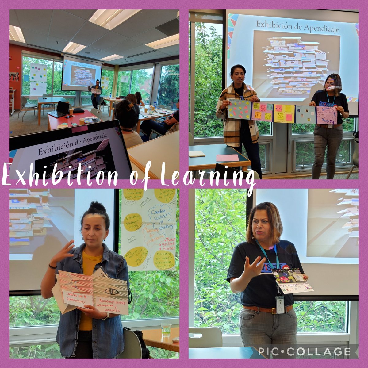 AnawlTeach's tweet photo. Incredibly powerful EOLs thanks to a week of transformation! 🙏🏼🙏🏼🙏🏼 #wissit23 #español @WISSIT_DC https://t.co/NDCohTokeQ