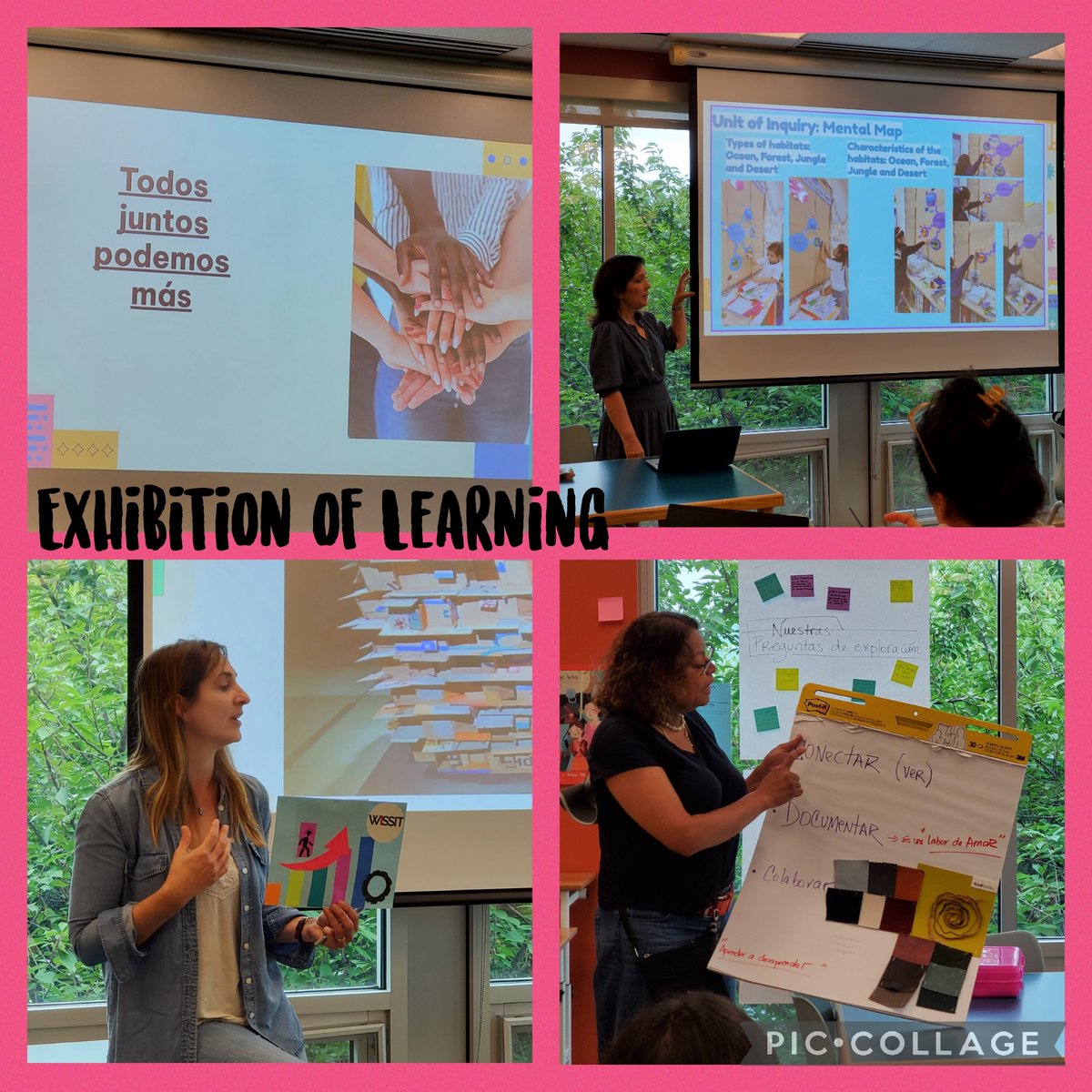 AnawlTeach's tweet photo. Incredibly powerful EOLs thanks to a week of transformation! 🙏🏼🙏🏼🙏🏼 #wissit23 #español @WISSIT_DC https://t.co/NDCohTokeQ