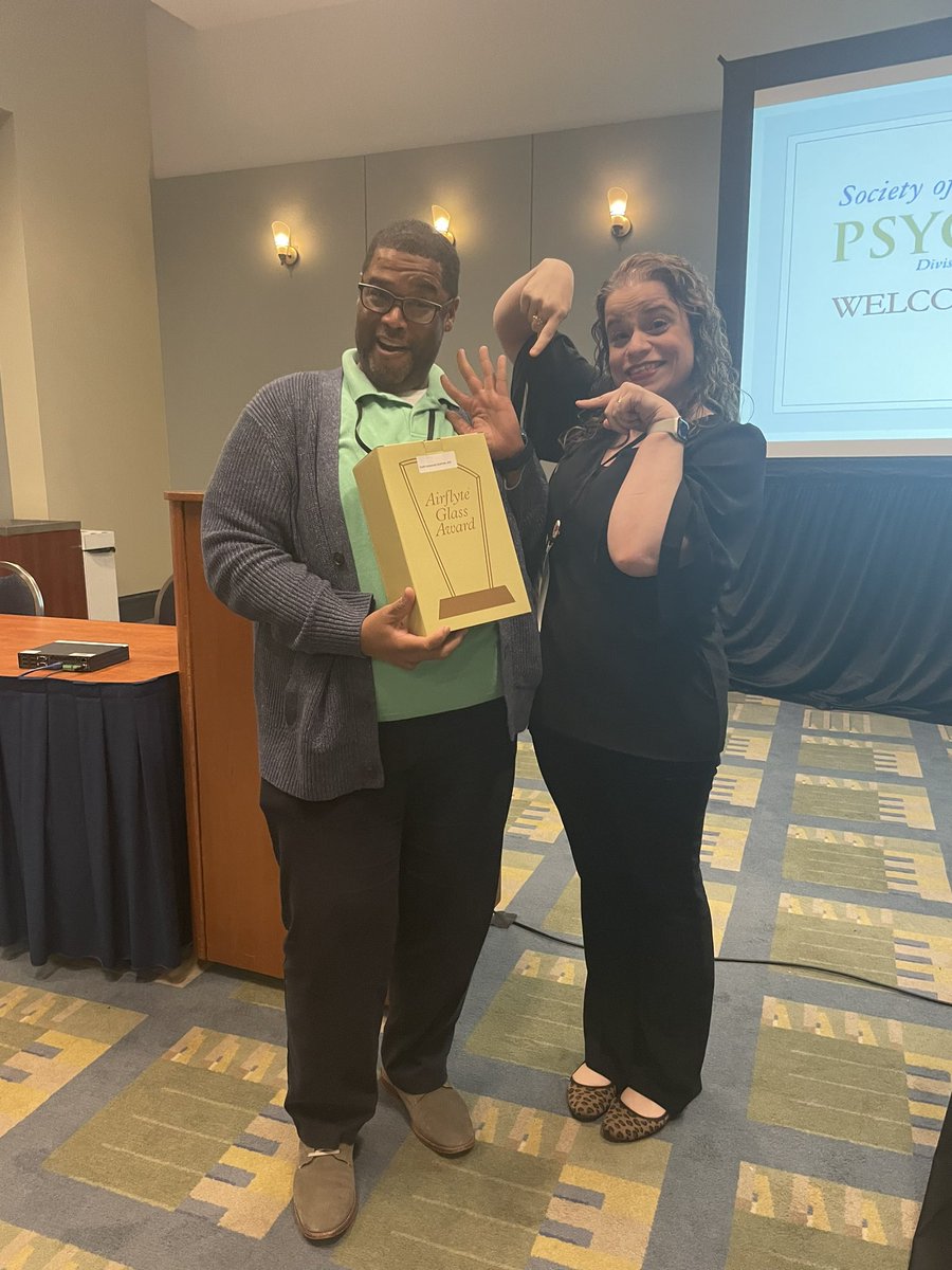 SPPDiv54's tweet photo. A bittersweet thank you go our outgoing board members, Eleanor Mackey, @Laura_Simons, and Thomaseo Burton. SPP wouldn’t be the same without your leadership! #SPPatAPA https://t.co/3d6mwlx6FI