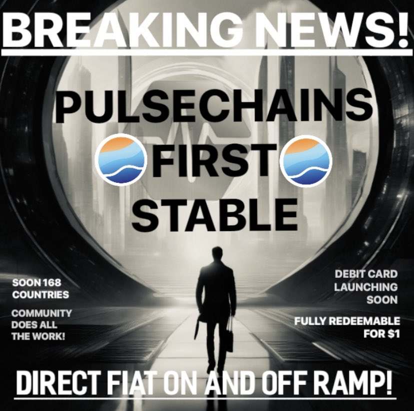 KatieePCrypto's tweet photo. BREAKING: PulseChains first native Stablecoin $CST is LIVE!

+ Direct fiat on and off ramp! 

US, Australia, Canada and UK support, soon 168 countries.

• Fully backed and redeemable for 1USD
• Debit card coming soon!

@0xCoast This is HUGE!

We are unstoppable. 

$HEX https://t.co/e71w4lihKH