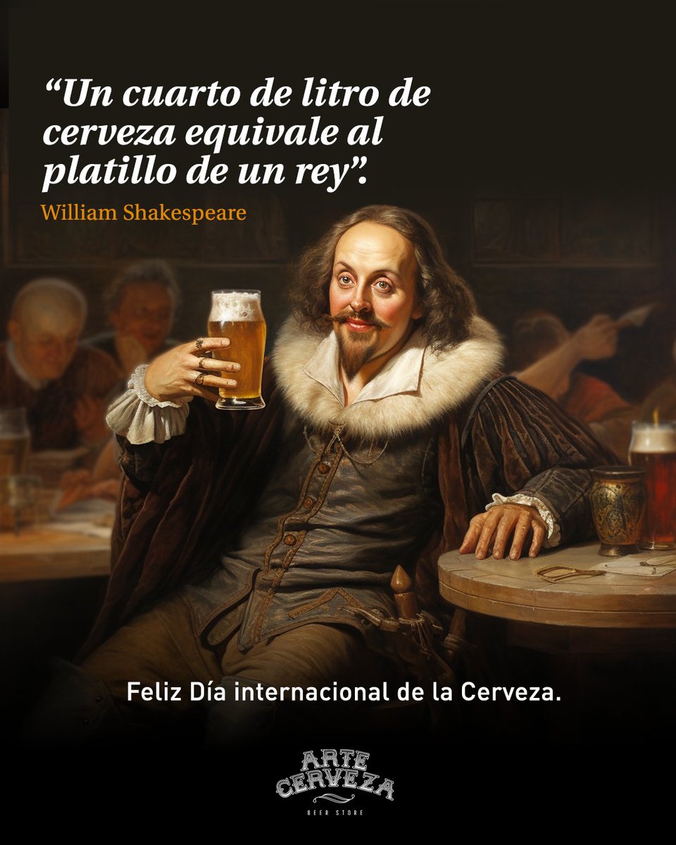 Ser o no ser....veza.

#DiaInternacionalDeLaCerveza