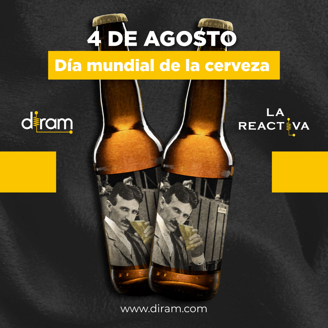 DiramMx's tweet photo. La cerveza es una de las bebidas fermentadas más antiguas de la humanidad y una de las más valoradas.

En #Diram festejamos este día porque tenemos nuestra propia cerveza: La reactiva🍺

¡Feliz día!🍻 https://t.co/5qv4JDJOlB