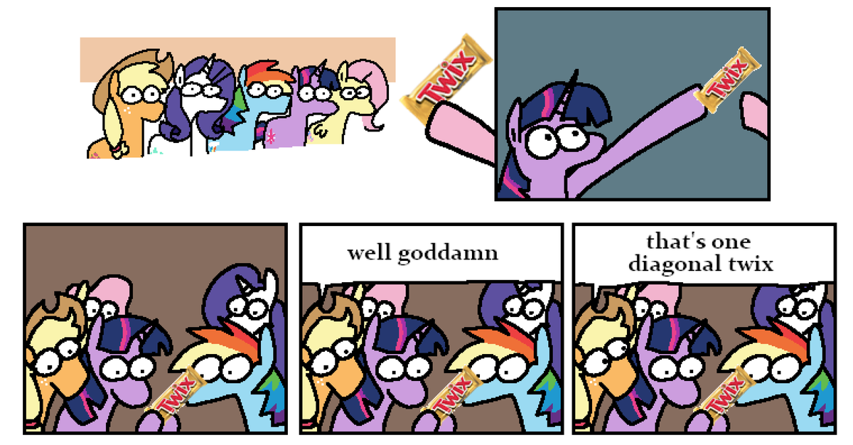 the gang gets snacks #mlp