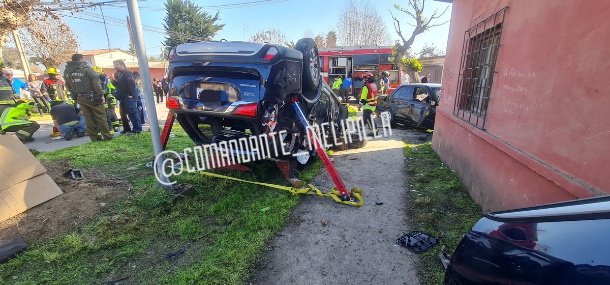 #Rescate
Durante esta tarde trabajamos en Rescate Vehicular, el cual trató de Colision de Alta Energía entre automovil y vehículo tipo SUV, dejando un saldo 6 personas lesionadas de diversa consideración.
instagram.com/p/CviUdOgvse6/…