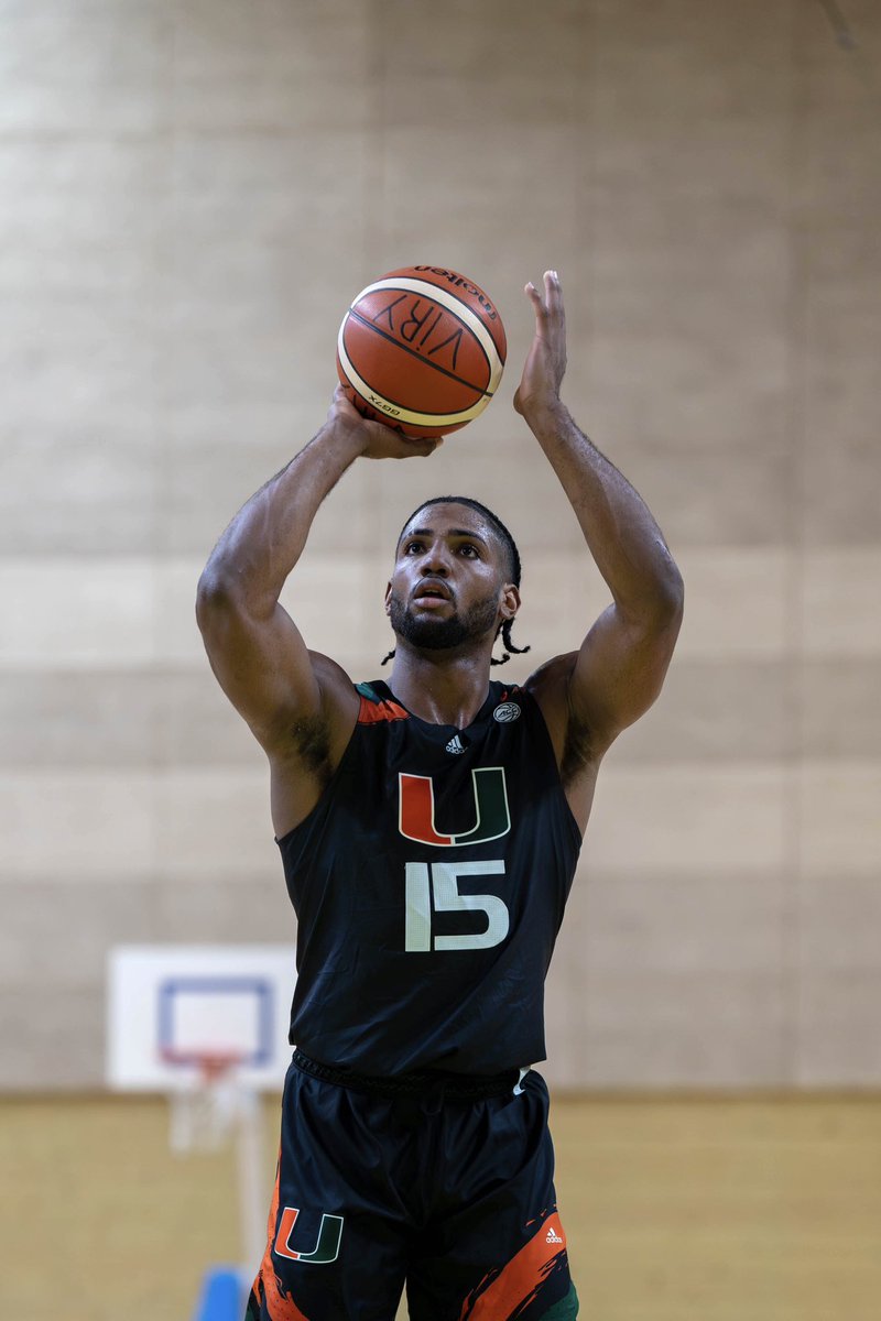 CanesHoops's tweet photo. Game one dub! 🙌

Miami defeats Parisian Select, 97-74, to begin foreign tour competition. 

•Wooga — 18 PTS (6/10 FG)
•Norchad — 15 PTS, 11 REB, 3 AST
•AJ — 15 PTS, 7 REB
•Nijel — 14PTS, 5 AST, 4 REB https://t.co/wWr8jAthVc