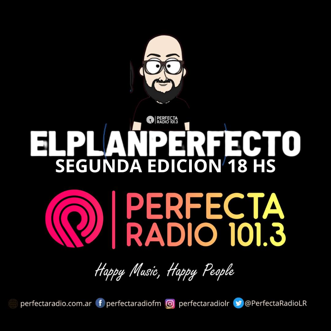PlanPerfectoFM's tweet photo. HOY HAY PLAN PERFECTO SEGUNDA EDICION CON DIEGO CLAUDEVILLE
2 HORAS DE TODO 2 HORAS DE NADA EN @PerfectaRadioLR  UNA PARITARIA DE DIVERSION, NOTICIAS PERFECTAS, ANUNCIOS ESTREPITOSOS Y MAS...
DESDE LAS 18 
DISPONIBLE ONLINE EN https://t.co/b46clkqG0P y Aplicaciones IOS y Android https://t.co/7unEsCQXGk