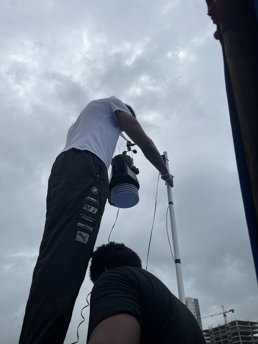 ParamitaSen17's tweet photo. @DYPatilRAIT @CUNYglobal @CUNYResearch @CUNY @USAndIndia @USAndMumbai great collaboration / weather air pollution monitoring station installation @UNFCCC @BCCcuny https://t.co/eMId9AN056