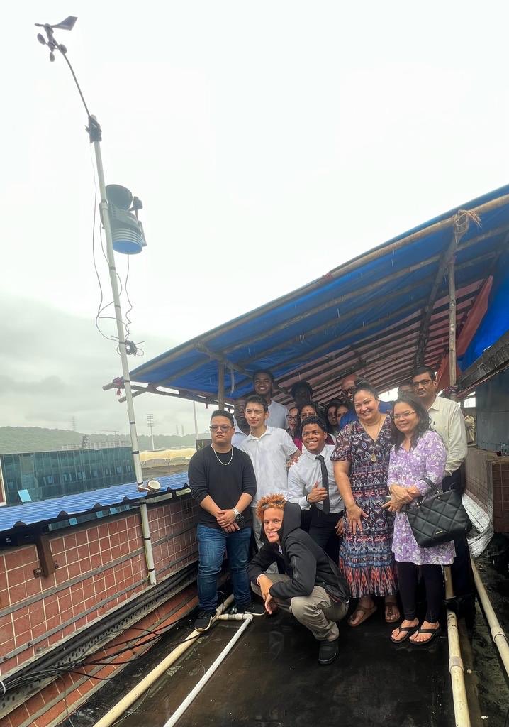 ParamitaSen17's tweet photo. @DYPatilRAIT @CUNYglobal @CUNYResearch @CUNY @USAndIndia @USAndMumbai great collaboration / weather air pollution monitoring station installation @UNFCCC @BCCcuny https://t.co/eMId9AN056
