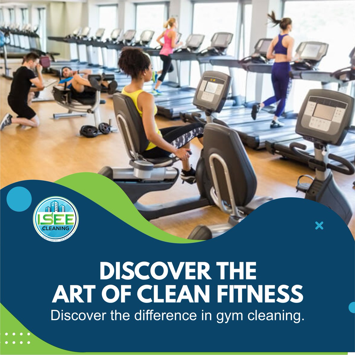 iseecleaning's tweet photo. Ready to WOW Your Gym Members? 🌈

Discover the difference in gym cleaning.

Our expert team ensures a spotless and hygienic space, creating a positive culture that attracts and retains your fitness enthusiasts! 🏢🧹
---
📱 +1 918-508-9899

#SpotlessHome #ResidentialCleaning https://t.co/wZMQJQwj5K