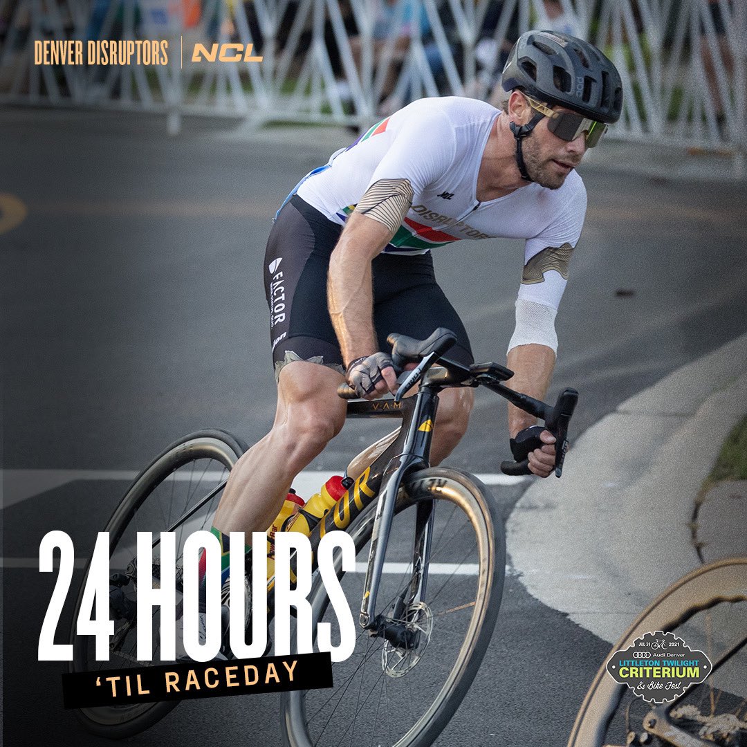 ncldisruptorscc's tweet photo. Onto Littleton Twilight Criterium!

We’re ready to take on the next stop of the 2023 American Crit Cup series &amp; look forward to seeing you all there.

Stay tuned for updates!

#NCL #NCLCup23 #RoadtotheCup #NCLRacing23  #DenverDisruptors https://t.co/VDjiBAJtVA