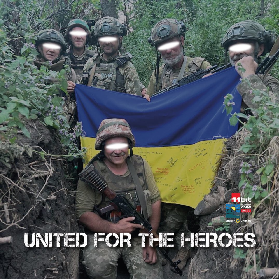 LibertyUkraineF's tweet photo. πΊπ¦ The flag, signed by the children at a summer camp, now stands on the frontline, uplifting and inspiring our defenders. Let it be a symbol of strength and unity, carrying a message of love and guiding our heroes every step of the way π
#UnitedForTheHeroes #SupportingOurTroops https://t.co/TIin6GByJL