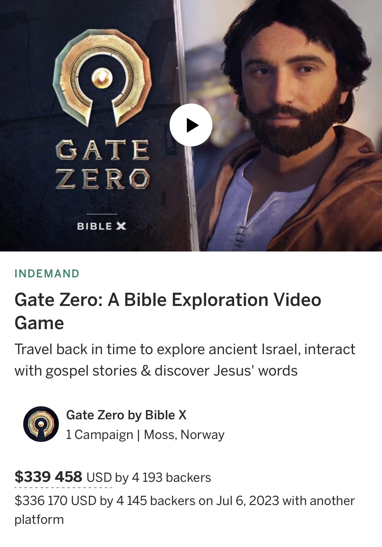 Gate Zero – A Bible Exploration Video Game by Gate Zero by Bible X