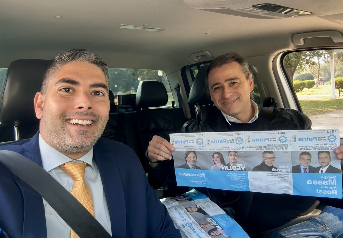 Con mi querido amigo y compañero <a href="/nachogolobisky/">Ignacio Golobisky</a>, junto al equipo del Frente de Todos por Tucuman, vamos a garantizar el triunfo de  <a href="/SergioMassa/">Sergio Massa</a> y <a href="/pyedlin/">Pablo Yedlin</a> en la capital. 

#UniónPorLaPatria <a href="/OsvaldoJaldo/">Osvaldo Jaldo</a>  #MiguelAcevedo #sumar #JRR
#13deAgosto