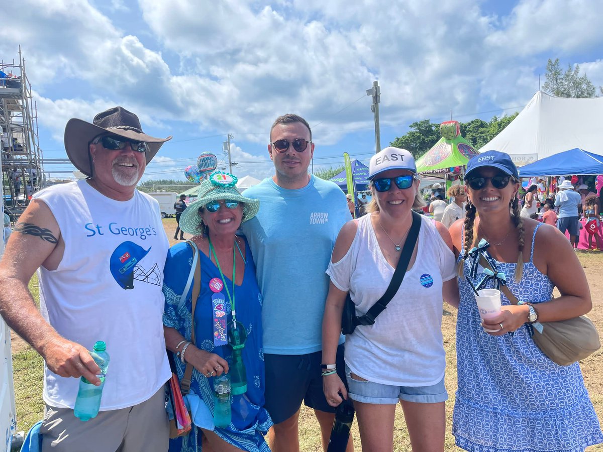 1bermudalliance's tweet photo. Members of the OBA enjoying the second day of Cup Match 🏏 https://t.co/R9HaHdoM4M
