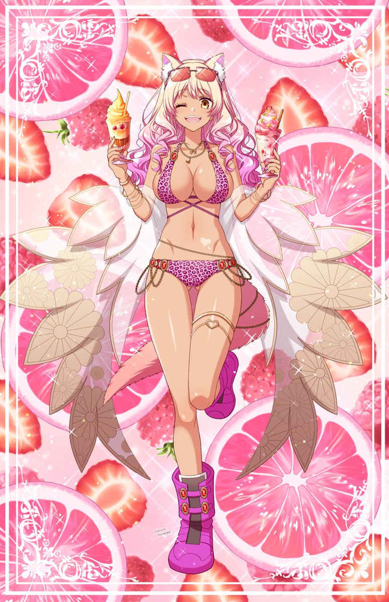FoxiestGF's tweet photo. Who wants to go get some smoothies with her? https://t.co/xyarn2GkEV