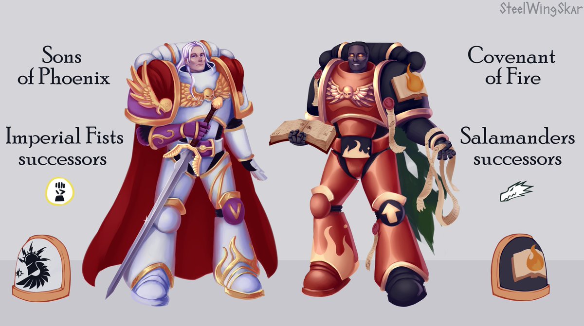 SteelWingSkar's tweet photo. Cawl did not use traitors' gene-seed, not at all

#warhammer40000 #warhammer40k #sonsofphoenix #covenantoffire https://t.co/zrrNANEmFD