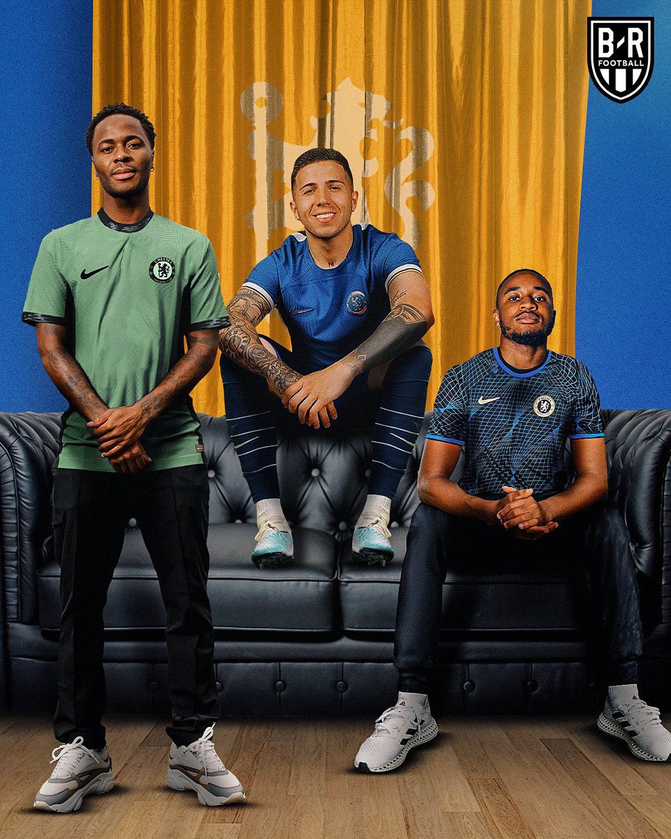 Chelsea’s 3 kits this season 🫶🏻🔵⚪️