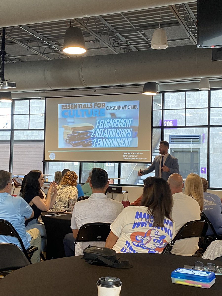 mr_Alsheimer's tweet photo. What an awesome day and an honor to have the opportunity to be invited as the keynote speaker to kickstart the school year for @CrosbyMiddle at the Louisville City professional soccer stadium. 

@clryan25 did it right. Setting the bar and a standard of excellence for his staff! https://t.co/eCTNwV2t3N