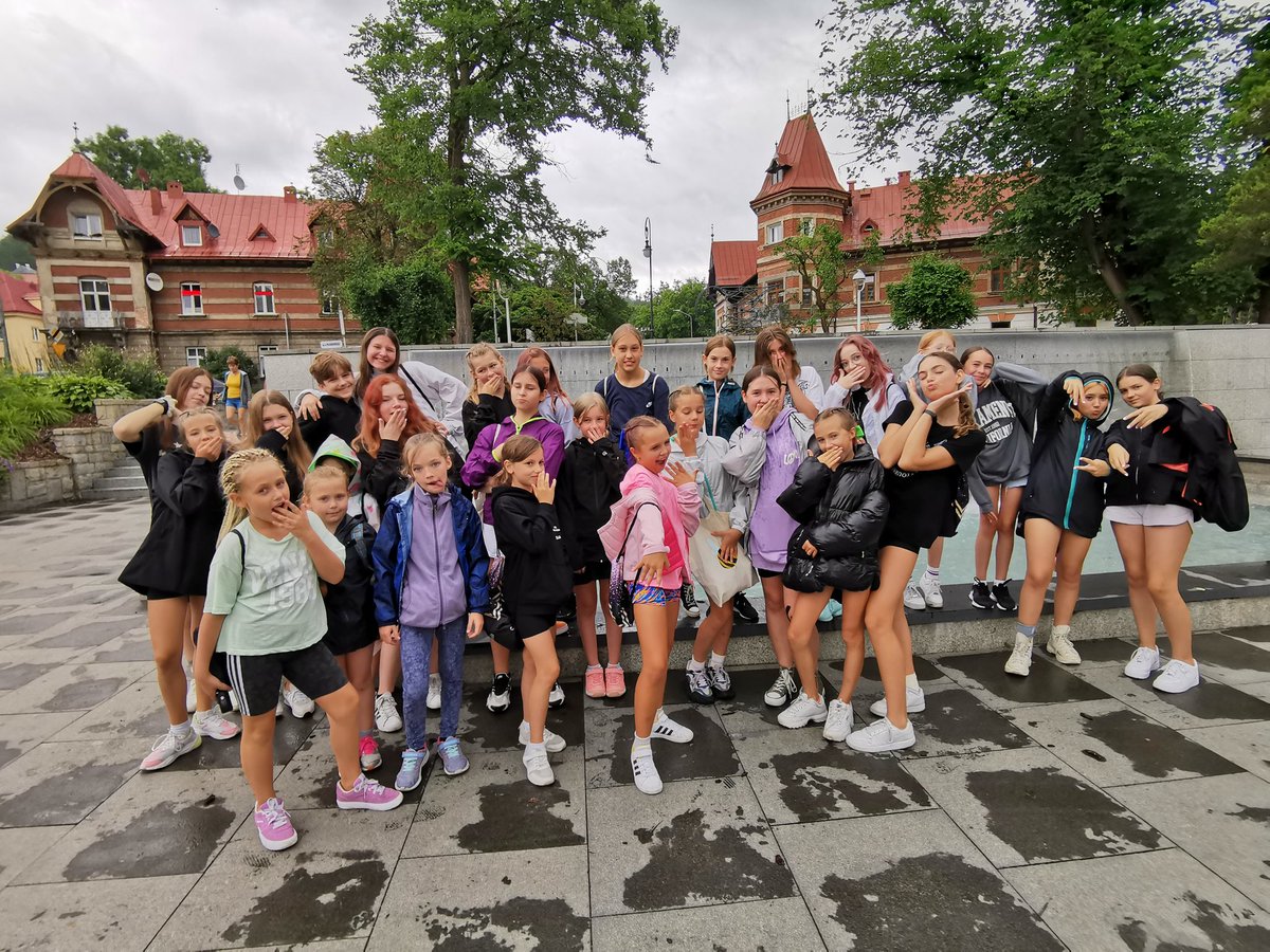 AxelUks's tweet photo. Obóz letni Axel UKS Jagiellonka... Tym razem Krynica Zdrój https://t.co/ebHmCocj9b